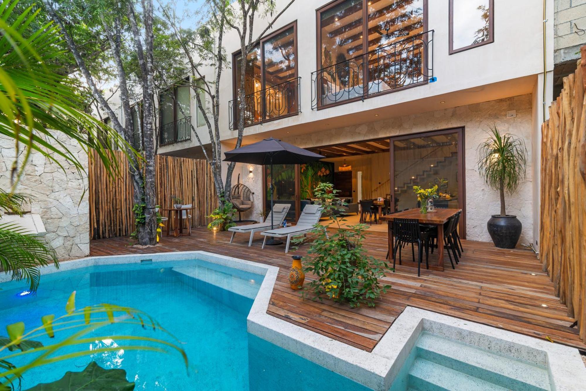 El Rey Loro - Lux 4 Bed Villa @Bluedeertulum Tulum Exterior foto
