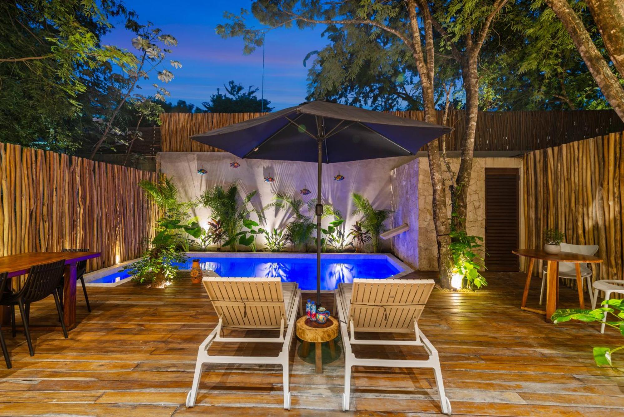 El Rey Loro - Lux 4 Bed Villa @Bluedeertulum Tulum Exterior foto